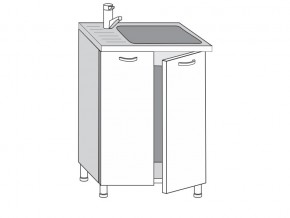 2.60.2мн Шкаф-стол на 600мм под накладную мойку с 2-мя дверцами в Верхней Пышме - verhnyaya-pyshma.магазин96.com | фото