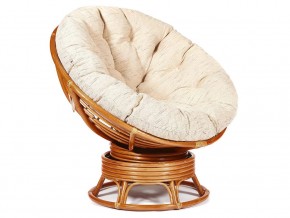 Кресло-качалка Papasan w 23/01 B с подушкой Cognac, ткань Старт в Верхней Пышме - verhnyaya-pyshma.магазин96.com | фото