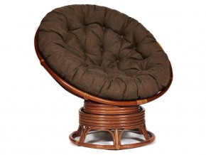 Кресло-качалка Papasan w 23/01 B с подушкой Pecan, ткань Коричневый в Верхней Пышме - verhnyaya-pyshma.магазин96.com | фото