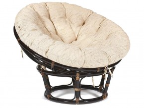 Кресло Papasan 23/01 W с подушкой Antique brown, ткань Старт в Верхней Пышме - verhnyaya-pyshma.магазин96.com | фото