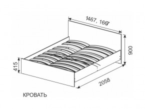 Кровать 1600х2000 ортопедическое основание в Верхней Пышме - verhnyaya-pyshma.магазин96.com | фото