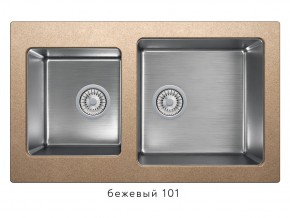 Мойка комбинированная Tolero twist TTS-840 Бежевый 101 в Верхней Пышме - verhnyaya-pyshma.магазин96.com | фото