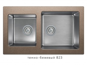 Мойка комбинированная Tolero twist TTS-840 Темно-бежевый 823 в Верхней Пышме - verhnyaya-pyshma.магазин96.com | фото