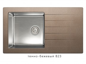 Мойка комбинированная Tolero twist TTS-860 Темно-бежевый 82 в Верхней Пышме - verhnyaya-pyshma.магазин96.com | фото