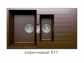 Мойка кварцевая Tolero Loft TL-860 Коричневый 817 в Верхней Пышме - verhnyaya-pyshma.магазин96.com | фото