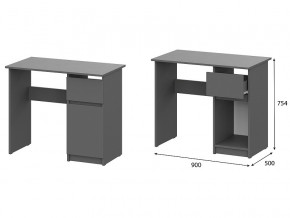 Стол письменный 900 Денвер Графит серый в Верхней Пышме - verhnyaya-pyshma.магазин96.com | фото